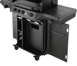 Rösle Gasgrills - Gasgrill Blazeflame Master 3 50 mbar, ca. B141/H123/T69 cm Schwarz