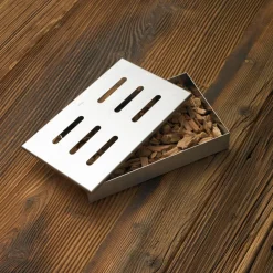 Rösle Räucherbox, Edelstahl, ca. B13,5/H3,5/T21,5 cm Clearance