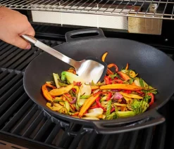 Rösle Grillzubehör - Wok Vario, ca. Ø36/H11 cm Schwarz
