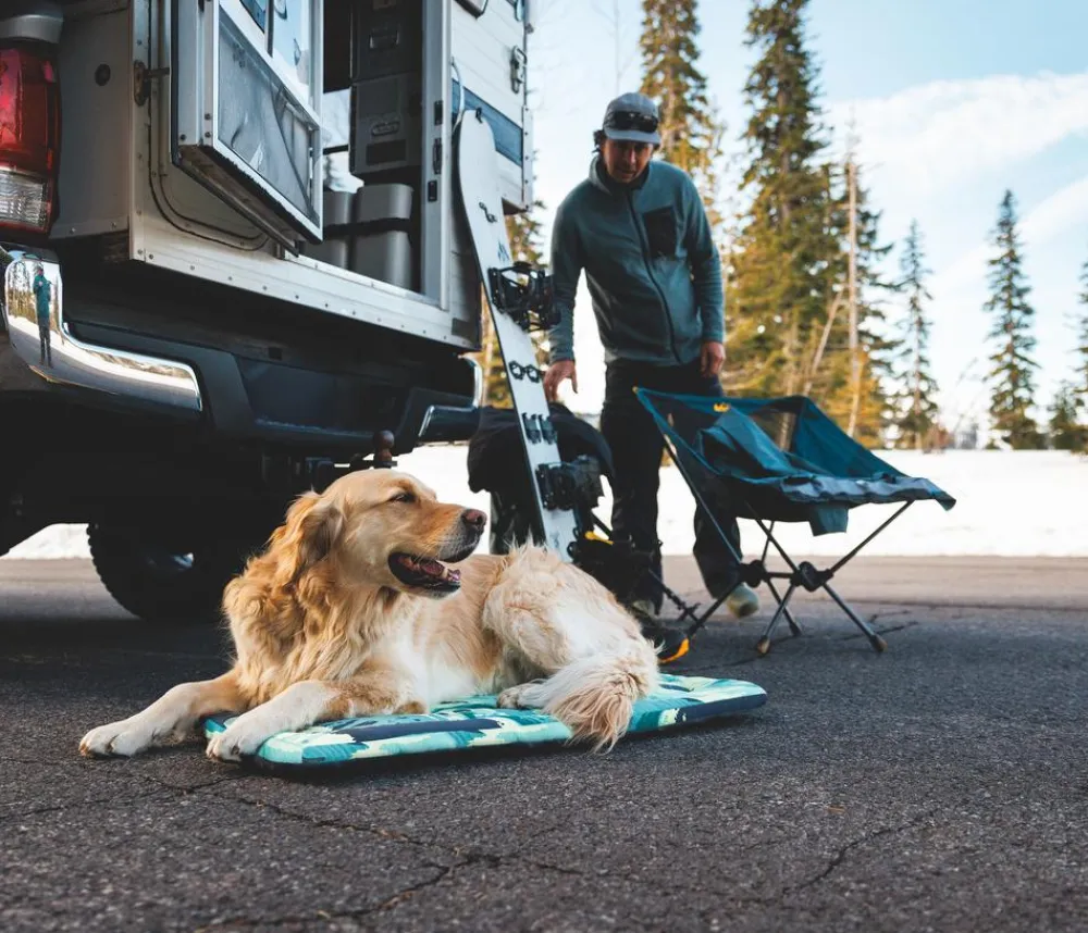 RUFFWEAR® Hundedecken - Hundebett Baecap, weeping age Grün