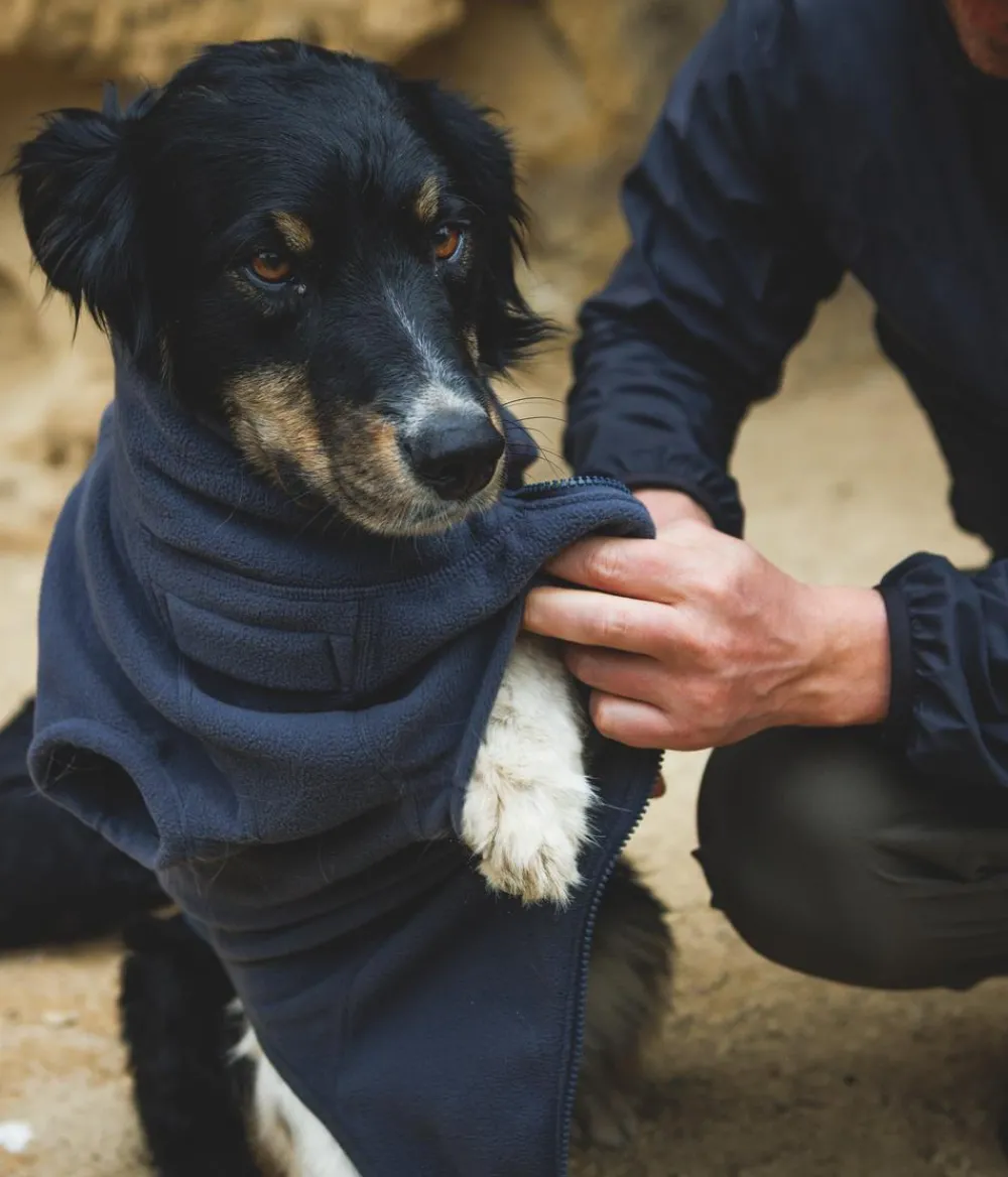 RUFFWEAR® Hunde-Feecejacke Ciate Changer™ Dunkelgrau Hot