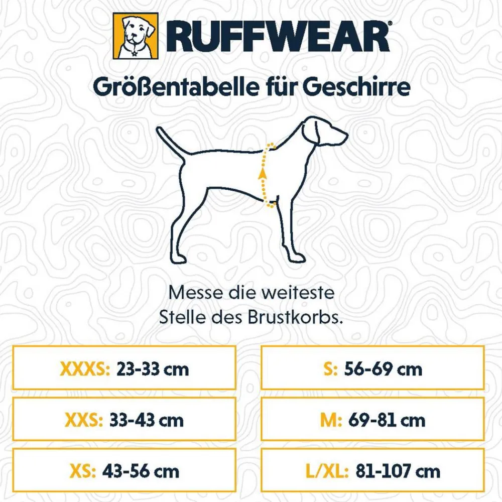 RUFFWEAR® Hundegechirr Fagine Harne 2.0 Türkis Outlet