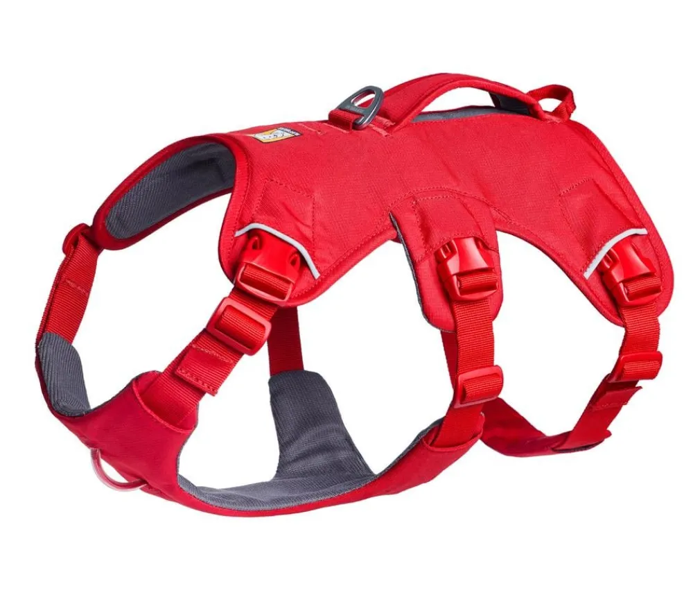 RUFFWEAR® Hundehalsbänder & Geschirre - Hundegechirr Web ater™ Rot