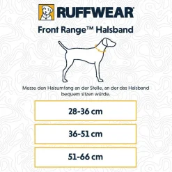 RUFFWEAR® Hundehaband Front Range™ Dunkelrot Hot