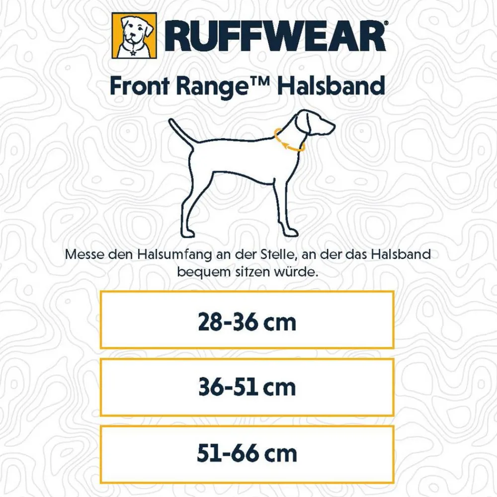 RUFFWEAR® Hundehaband Front Range™ Dunkelrot Hot