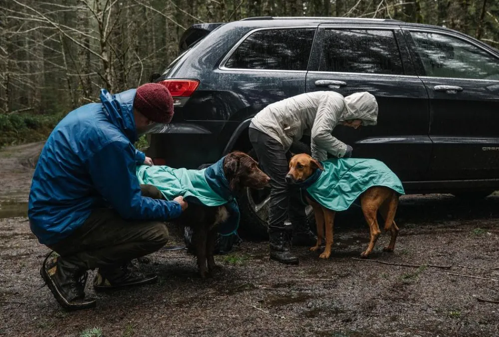 RUFFWEAR® Mehr Hundezubehör|Mehr Transport & Unterwegs - Hunde-Handtuchmantel Dirtbag™ Aurora Teal Türkis