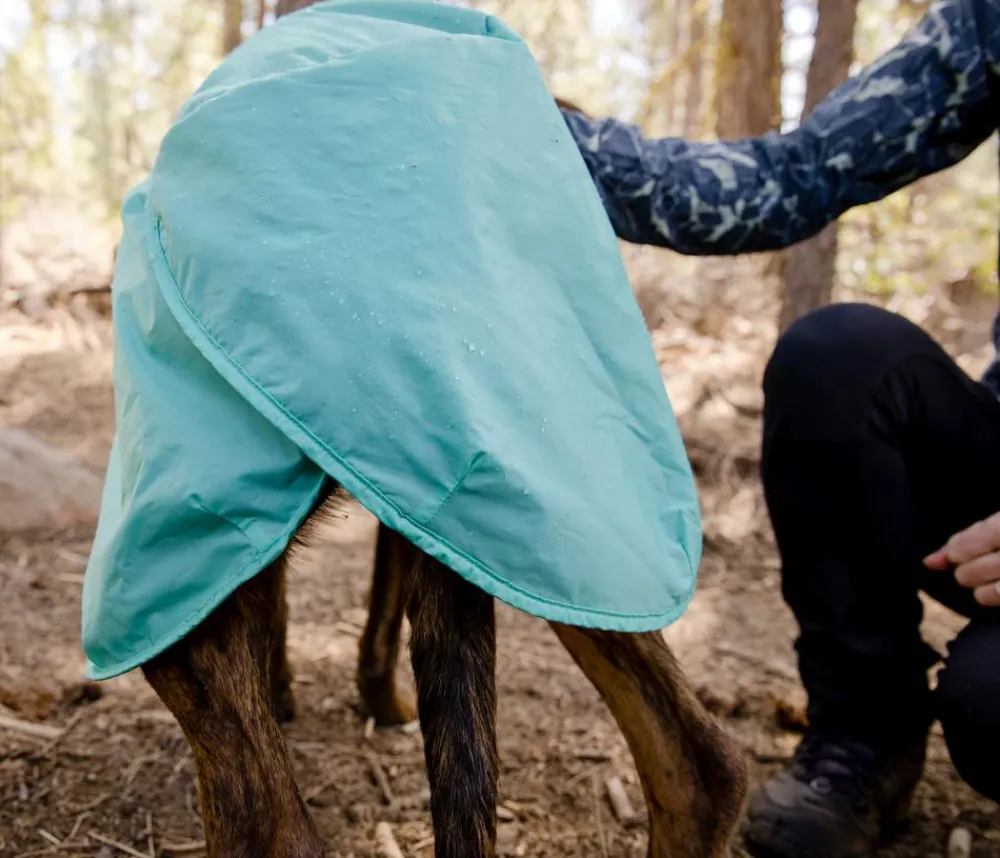 RUFFWEAR® Hunde-Handtuchmantel Dirtbag™ Aurora Teal Türkis Clearance