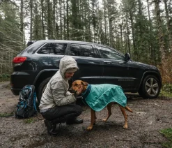 RUFFWEAR® Hunde-Handtuchmantel Dirtbag™ Aurora Teal Türkis Clearance