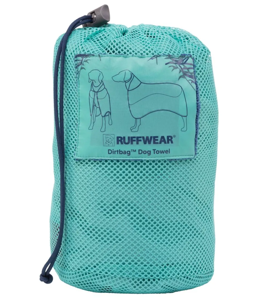 RUFFWEAR® Hunde-Handtuchmantel Dirtbag™ Aurora Teal Türkis Clearance