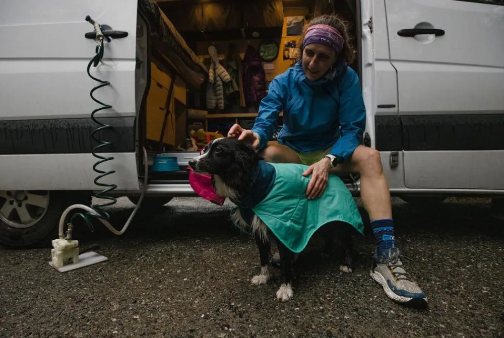 RUFFWEAR® Mehr Hundezubehör|Mehr Transport & Unterwegs - Hunde-Handtuchmantel Dirtbag™ Aurora Teal Türkis