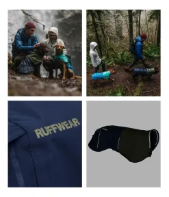 RUFFWEAR® Hunde-Regenante un hower™ Dunkelblau Sale