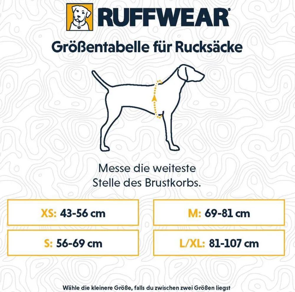 RUFFWEAR® Hundehalsbänder & Geschirre - Hunderuckack Approach™ Pack Orange