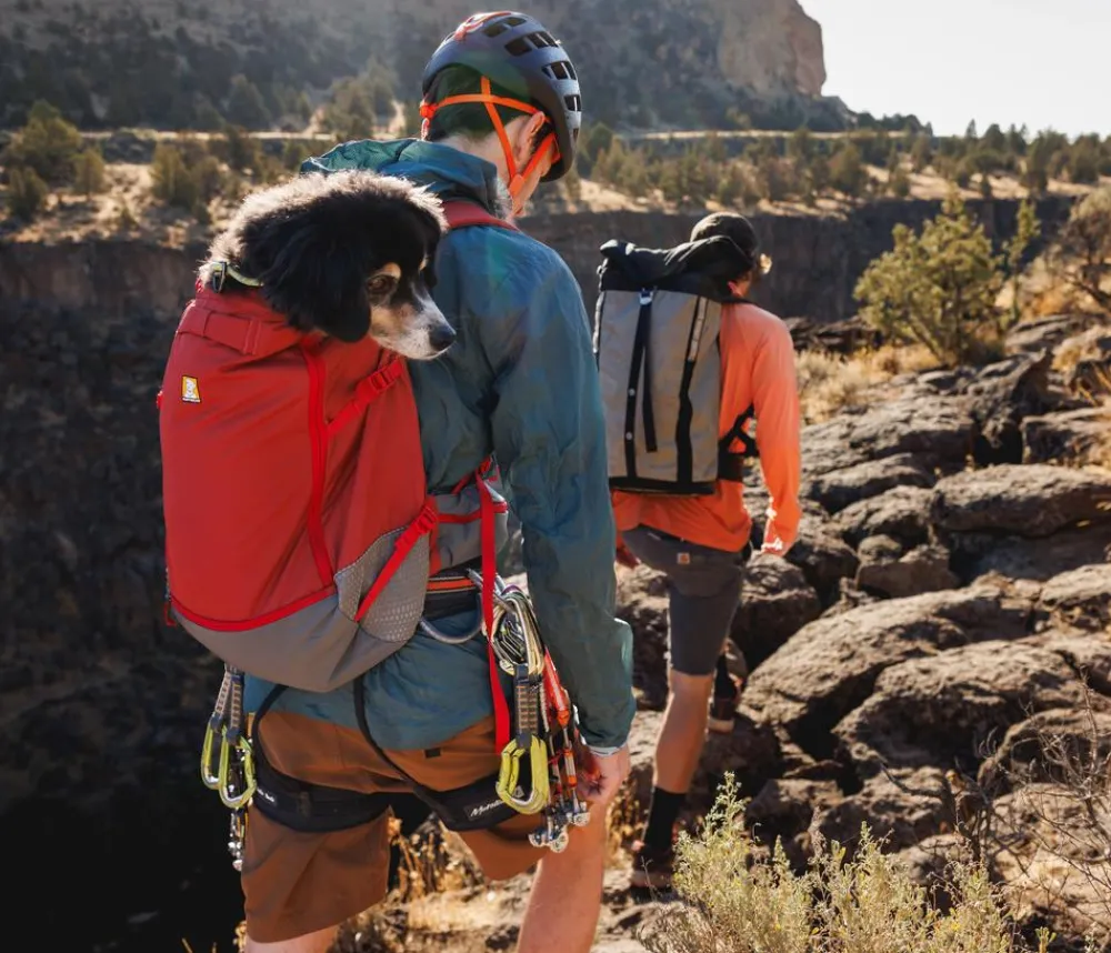 RUFFWEAR® Hunde-Ruckacktrage Hitch Hiker™ Rot New