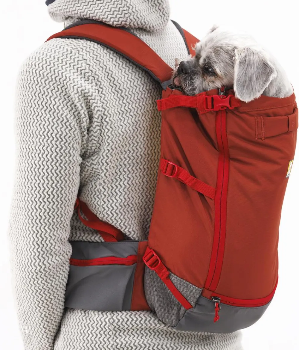 RUFFWEAR® Hunde-Ruckacktrage Hitch Hiker™ Rot New