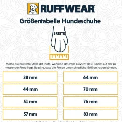 RUFFWEAR® Mehr Hundezubehör > Hundechuhe uit Trex™, 2er et