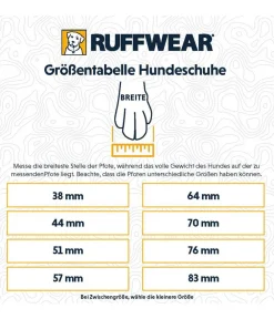 RUFFWEAR® Mehr Hundezubehör - Hundesocken Bark'n Boot™, 4er Set Blau