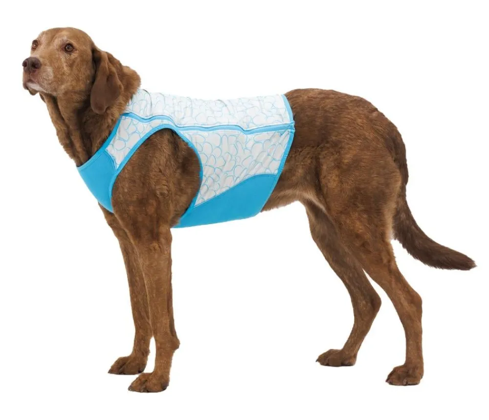 RUFFWEAR® kühende Hundewete wap Cooer Zip™ Hellblau Best