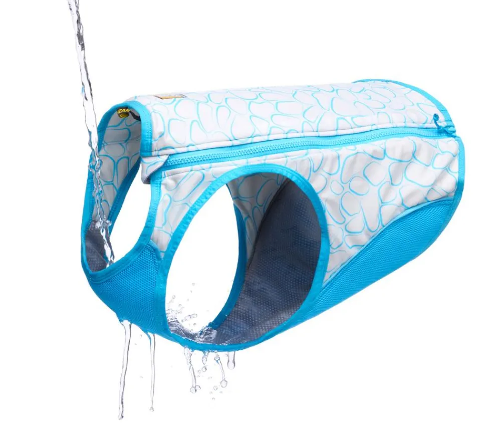 RUFFWEAR® Mehr Hundezubehör|Mehr Transport & Unterwegs - kühende Hundewete wap Cooer Zip™ Hellblau