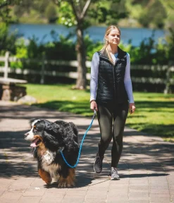 RUFFWEAR® Kombi-Hundeleine Just-a-Cinch™, 1,5 m Blau Best