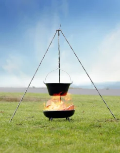 Rumo BBQ Grillzubehör - Gulaschkessel für Schwenkgrill