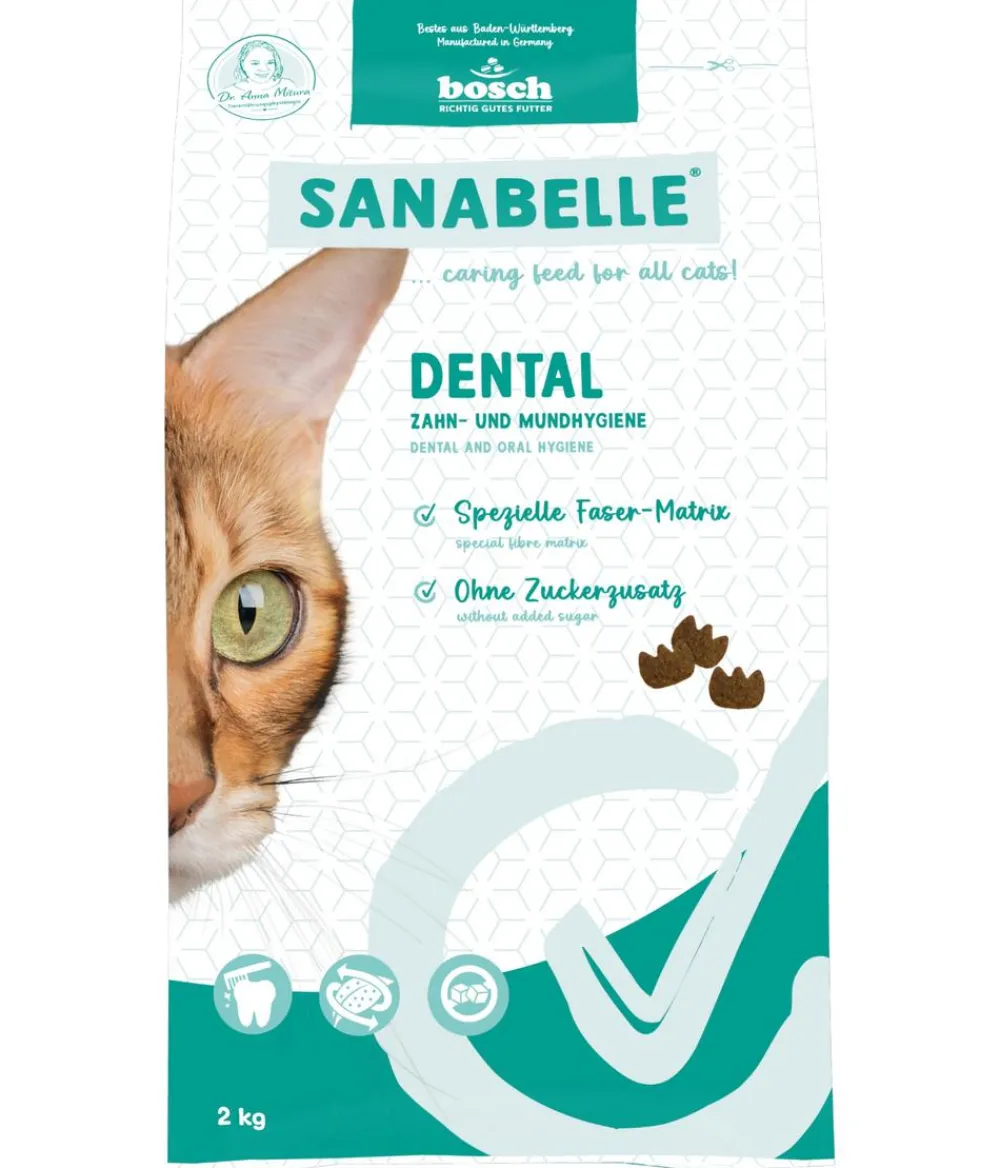 Sanabelle® Trockenfutter Katze > Care Trockenfutter für Katzen Dental Adult, Geflügel