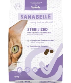 Sanabelle® Trockenfutter Katze - Care Trockenfutter für Katzen Sterilized Adult, Geflügel