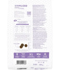 Sanabelle® Trockenfutter Katze - Care Trockenfutter für Katzen Sterilized Adult, Geflügel