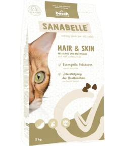 Sanabelle® Care Trockenfutter für Katzen Hair & Skin Adult, Geflügel New