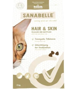 Sanabelle® Care Trockenfutter für Katzen Hair & Skin Adult, Geflügel New