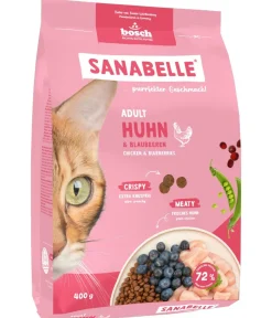 Sanabelle® Trockenfutter Katze > Life Trockenfutter für Katzen Indoor Adult, Perlhuhn & Preiselbeeren