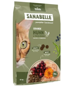 Sanabelle® Trockenfutter Katze > Life Trockenfutter für Katzen Sensitiv Adult, Huhn & Preiselbeeren
