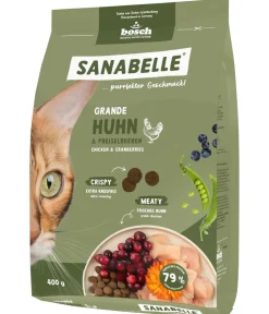 Sanabelle® Trockenfutter Katze - Life Trockenfutter für Katzen Grande Adult, Huhn & Preiselbeere