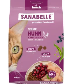 Sanabelle® Trockenfutter Katze > Life Trockenfutter für Katzen Senior, Huhn & Preiselbeeren