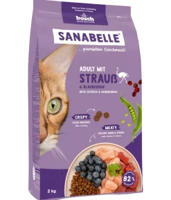 Sanabelle® Life Trockenfutter für Katzen Adult, Strauß & Blaubeeren Clearance
