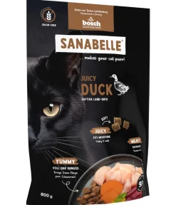 Sanabelle® Trockenfutter Katze - Trockenfutter für Katzen Adult, Juicy Land-Ente