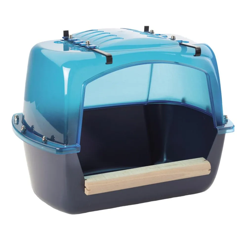Savic Badehaus Splash Giant, weiß/blau, ca. B26/H40/T20 cm Discount