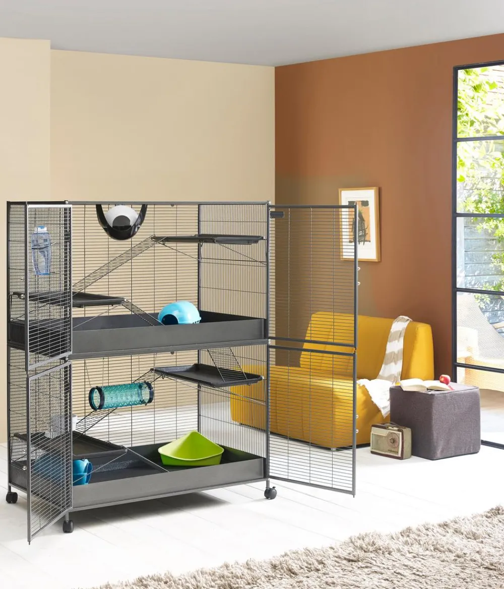 Savic Nagerkäfige - Nagerheim Suite Royal XL, ca. B115,5/H155,5/T67,5 cm
