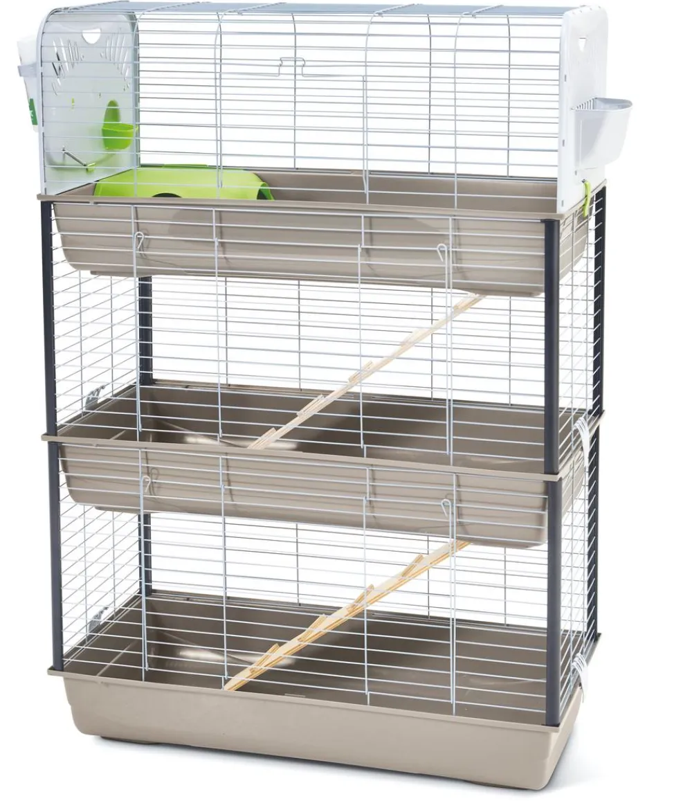 Savic Nagerkäfige > Nagerkäfig Caesar Triple, /, ca. B100/H143T50 cm