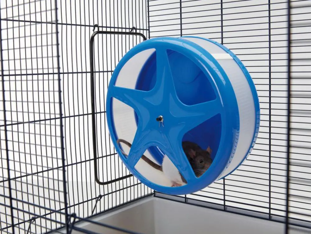 Savic Nagerspielzeug - Nager-Laufrad Orbital, , ca. Ø28 cm Blau