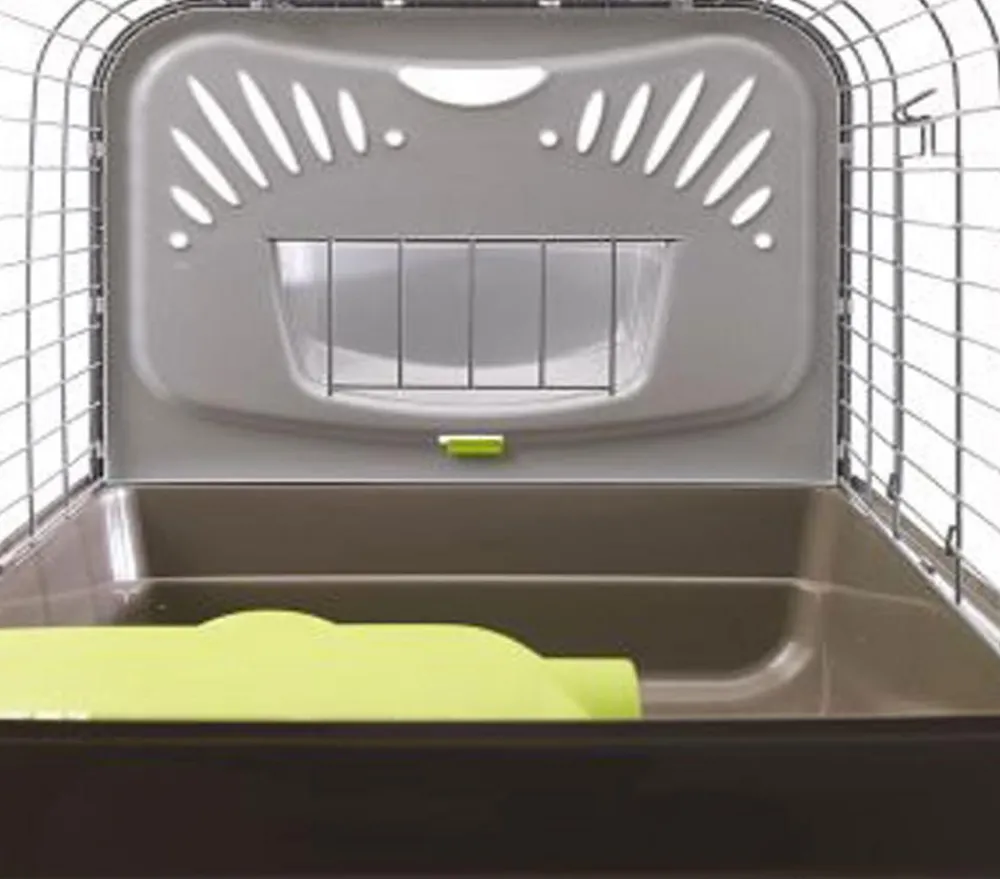 Savic Nagertransportkäfig Cäsar 3 Deluxe Hellblau Discount