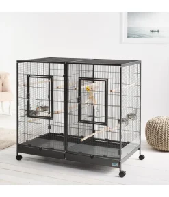 Savic Vogelkäfige & Volieren|Nagerkäfige > Nager- und Vogelheim Tasmania 120, ca. B120/H107/T65 cm
