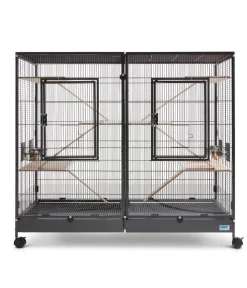 Savic Vogelkäfige & Volieren|Nagerkäfige > Nager- und Vogelheim Tasmania 120, ca. B120/H107/T65 cm