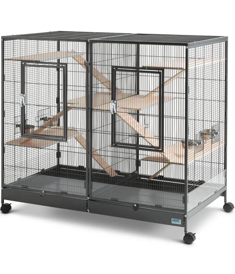 Savic Vogelkäfige & Volieren|Nagerkäfige > Nager- und Vogelheim Tasmania 120, ca. B120/H107/T65 cm