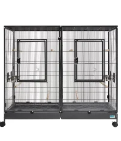 Savic Vogelkäfige & Volieren|Nagerkäfige > Nager- und Vogelheim Tasmania 120, ca. B120/H107/T65 cm