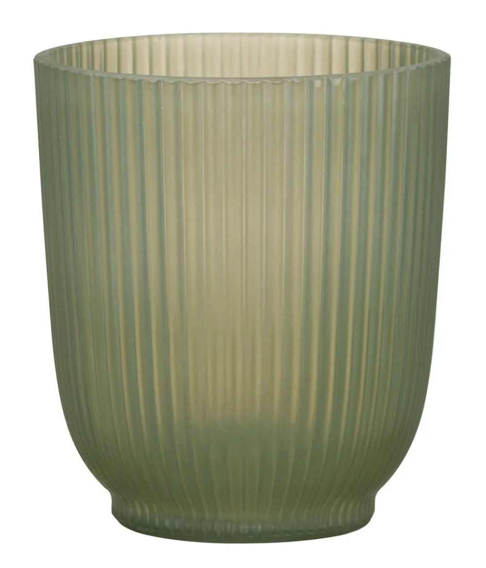 Scheurich Glas-Übertopf Bea, konisch, ca. Ø13 cm Grün Discount
