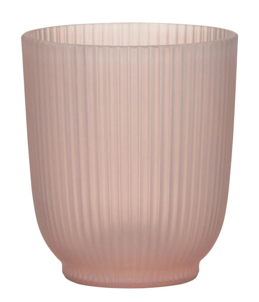 Scheurich Orchideentöpfe|Blumentöpfe & Übertöpfe - Glas-Übertopf Bea, konisch, ca. Ø13 cm Rosa