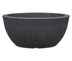 Scheurich Kunststoff-Topf Barceo Bowl, rund, ca. Ø39/H18 cm Schwarz Online