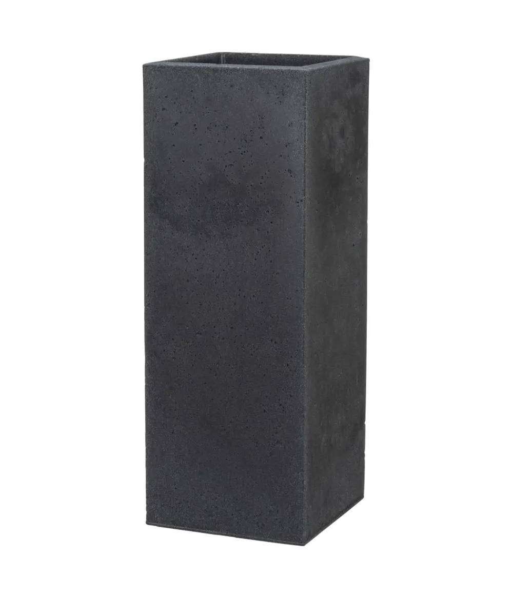 Scheurich Kunststoff-Topf C-Cube High, quadratisch, ca. B26/H70/T26 cm Schwarz Online