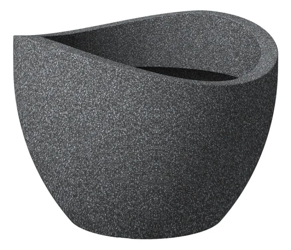 Scheurich Blumentöpfe & Übertöpfe > Kunststoff-Topf Wave Globe, rund, ca. Ø60/H44,7 cm