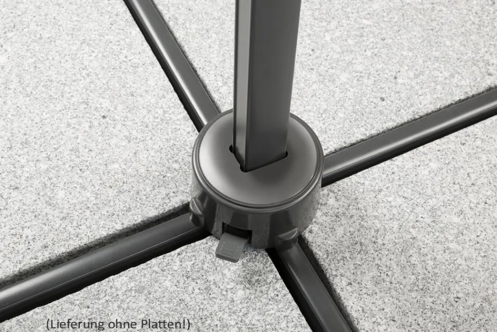 Schneider Schirme Sonnenschirme > Schneider Ampelschirm Rhodos Junior, quadratisch, ca. B270/T270 cm